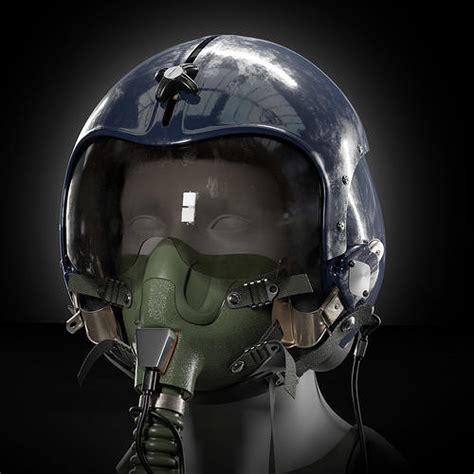 Military pilot helmet